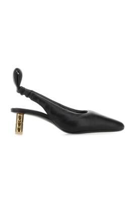 black-puffy-leather-pumps