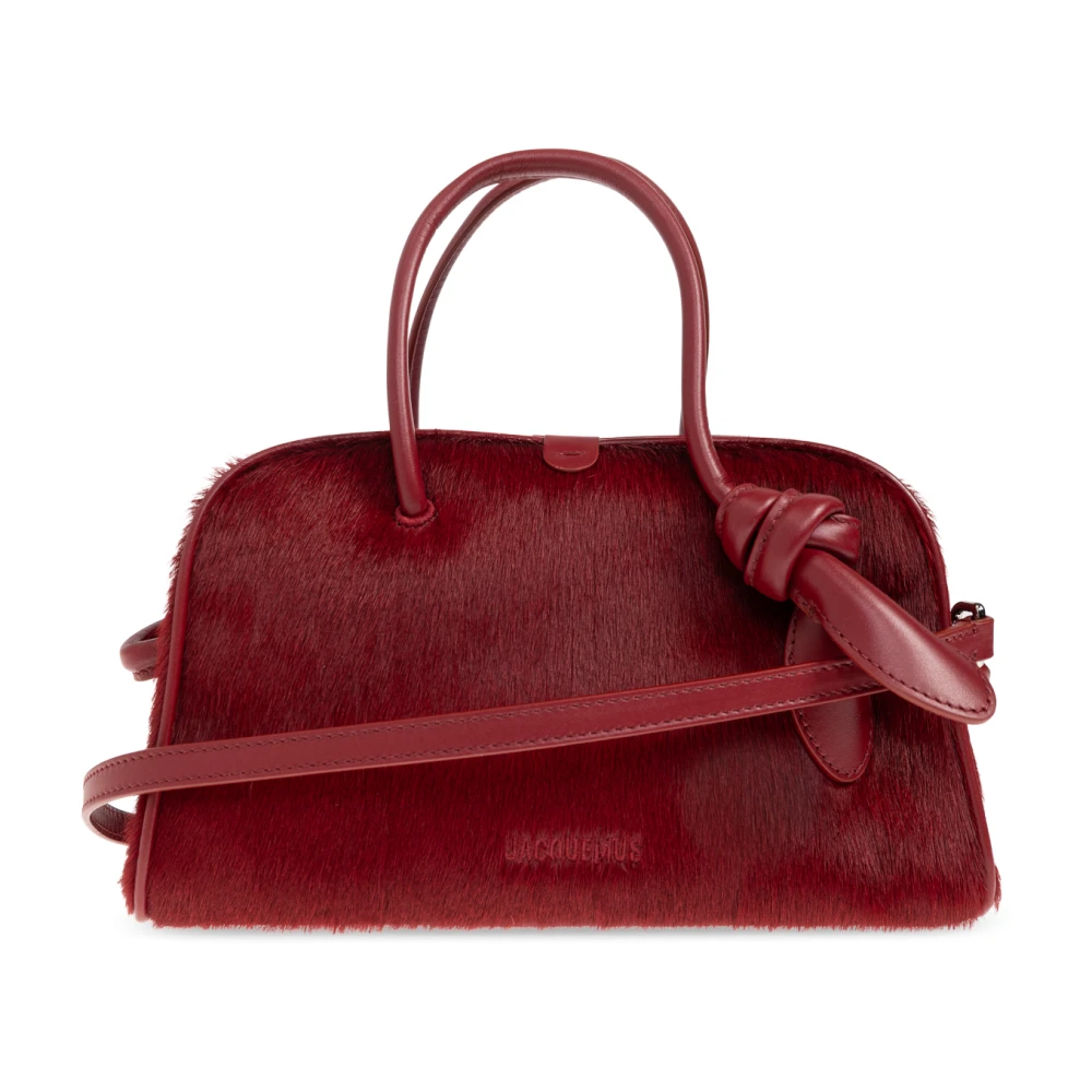 Jacquemus Red Small Turismo Handbag - Female - Handbags - One Size - Bags