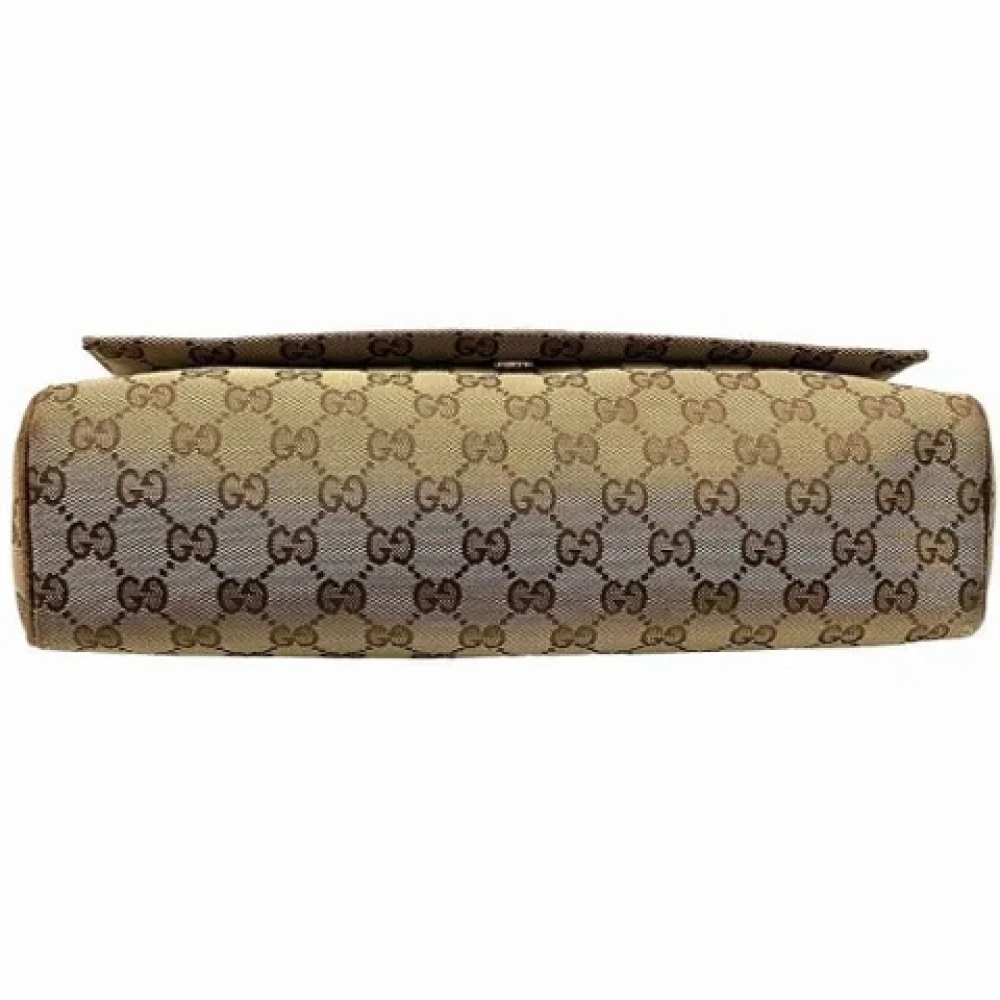 Gucci Vintage Pre-owned Canvas gucci-bags Brown Dames