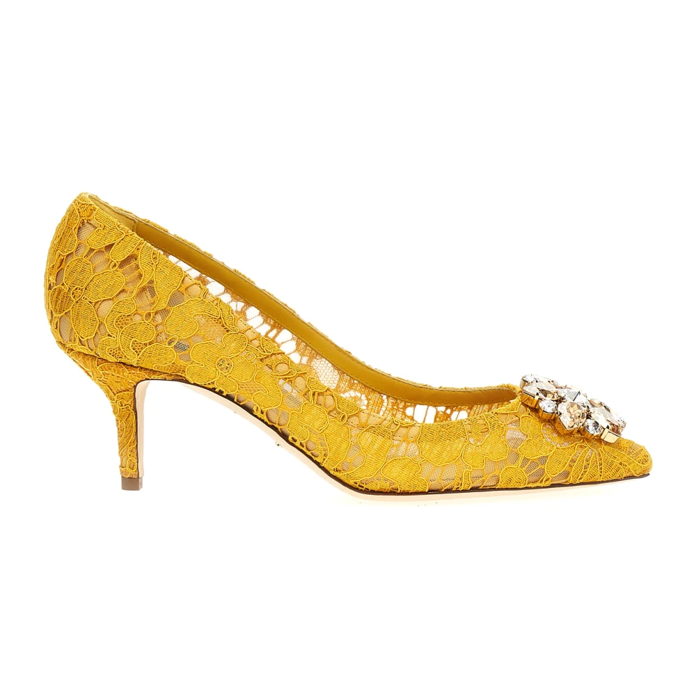 Dolce & Gabbana Women's Yellow Bellucci Pumps