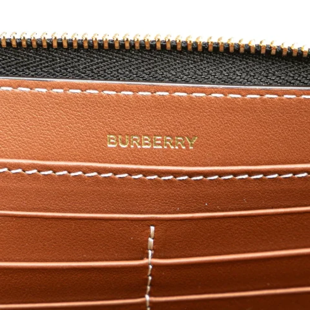 Burberry Vintage Pre-owned Canvas wallets Gray Dames