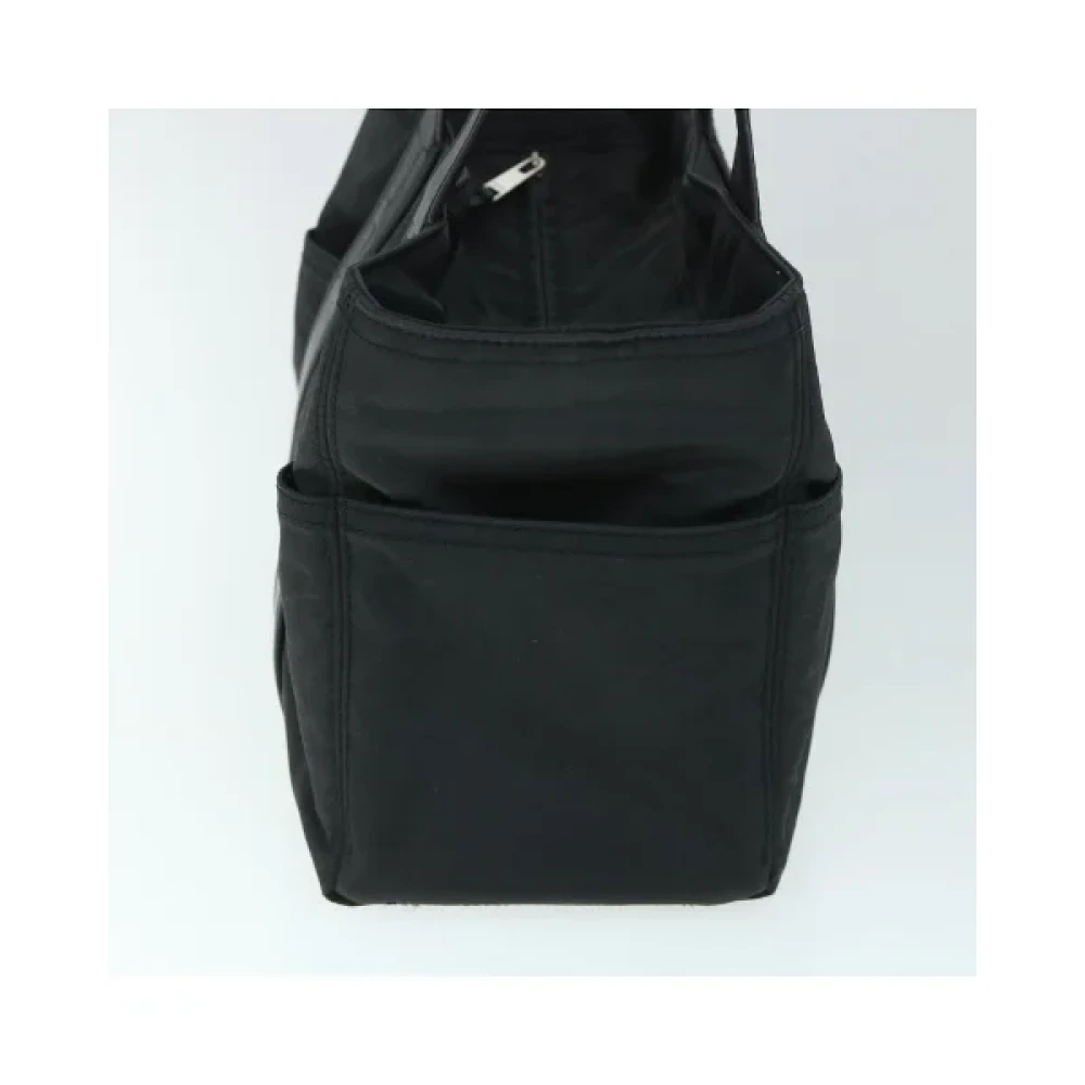 Hermès Vintage Pre-owned Nylon handbags Black Dames