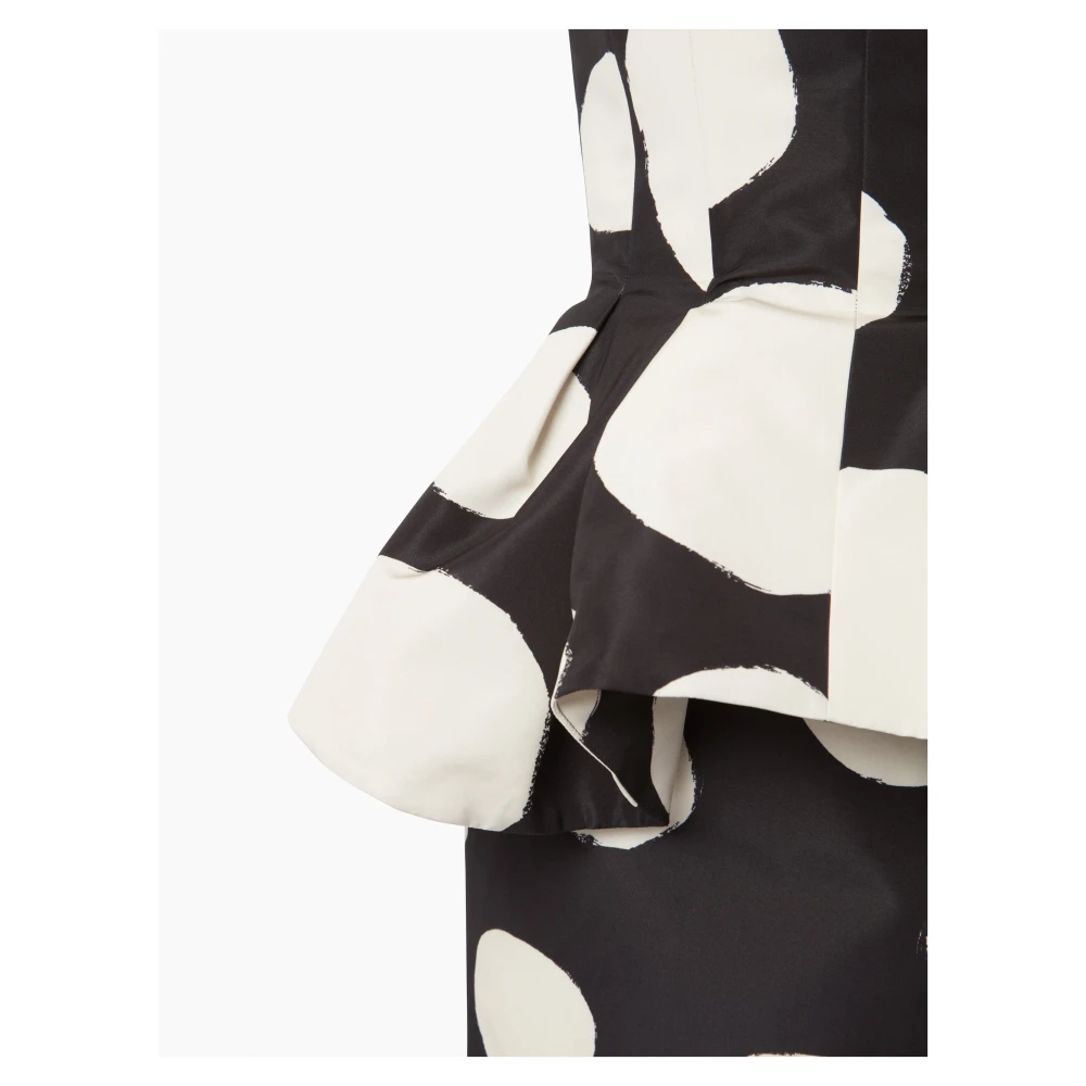 Nina Ricci Bustier Mini-Jurk MET Black Dames