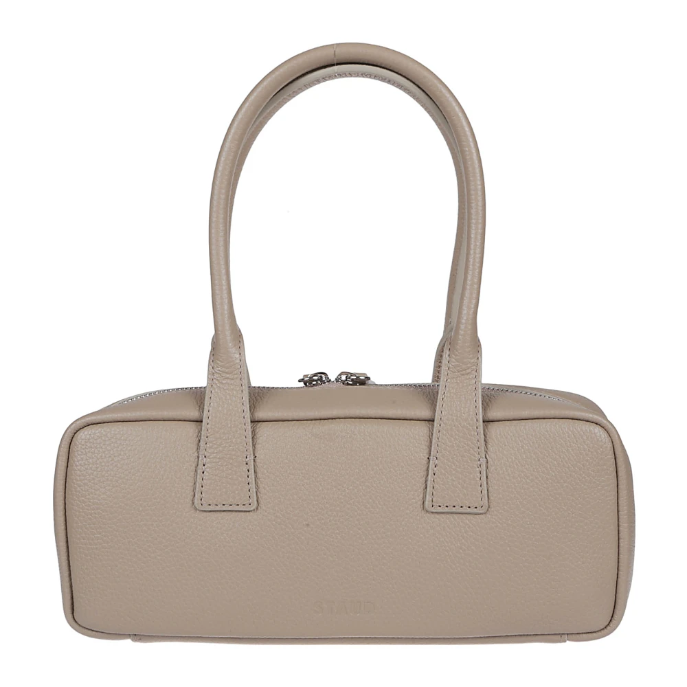 Staud Stijlvolle Schoudertas voor Mannen Beige Dames