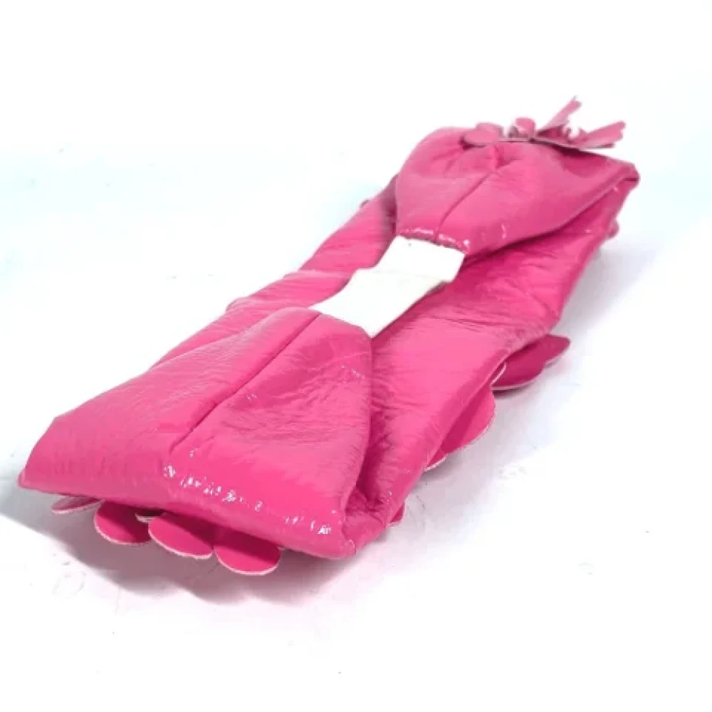 Miu Pre-owned Fabric hair-accessories Pink Dames