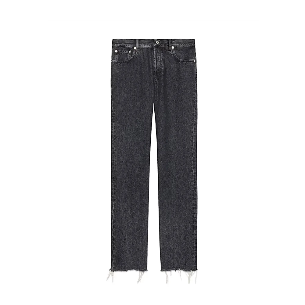 Gucci Klassieke Denim Jeans voor Dagelijks Gebruik Black Heren