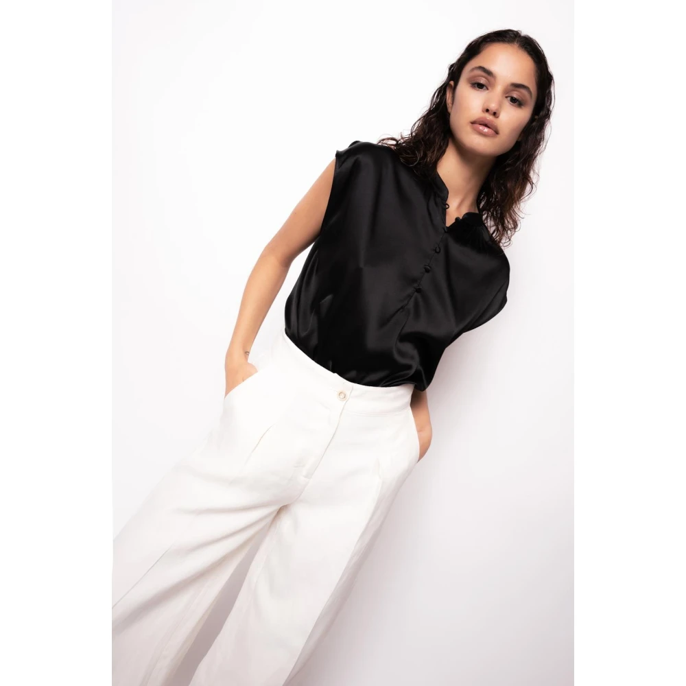 pinko Stijlvolle Blouse Black Dames