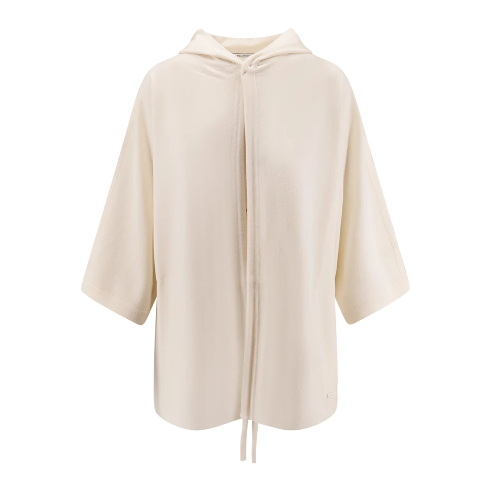 Max Mara White Hoodies, Female, Xs, Aster Cardigan