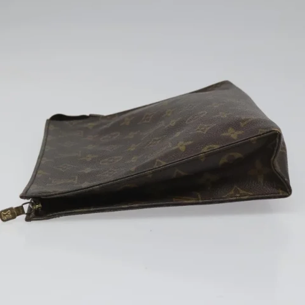 Louis Vuitton Vintage Pre-owned Canvas pouches Brown Dames