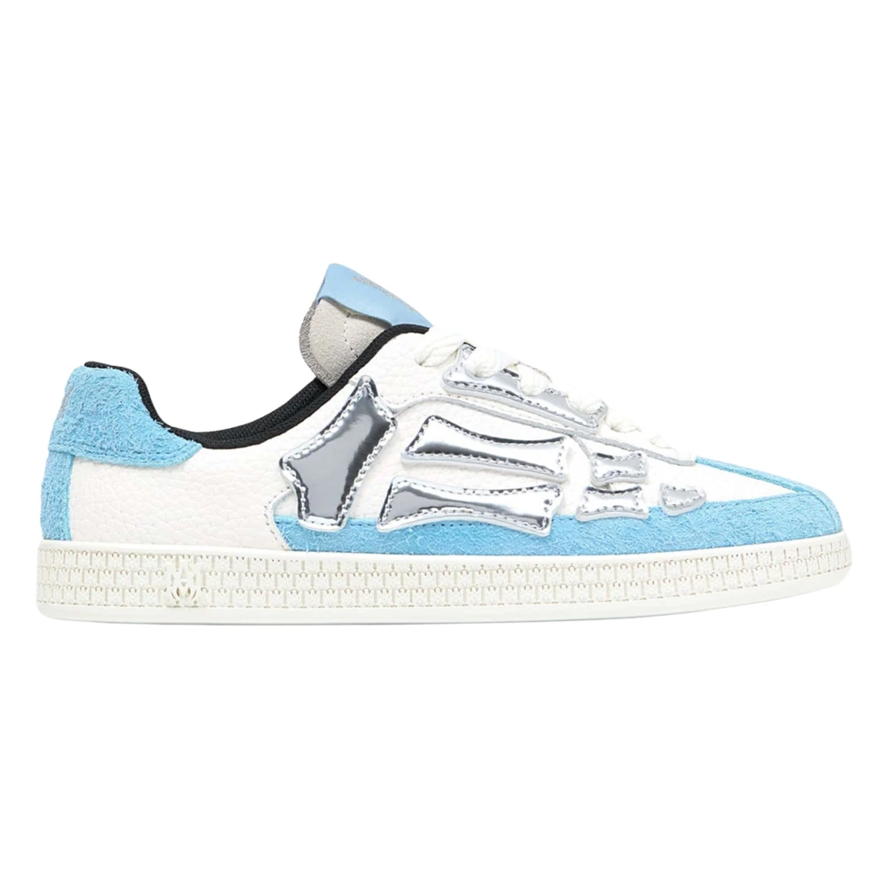 Amiri Blue Pacific Bones Trainers - Unisex - Kids Sneakers - 31 Eu - Kids