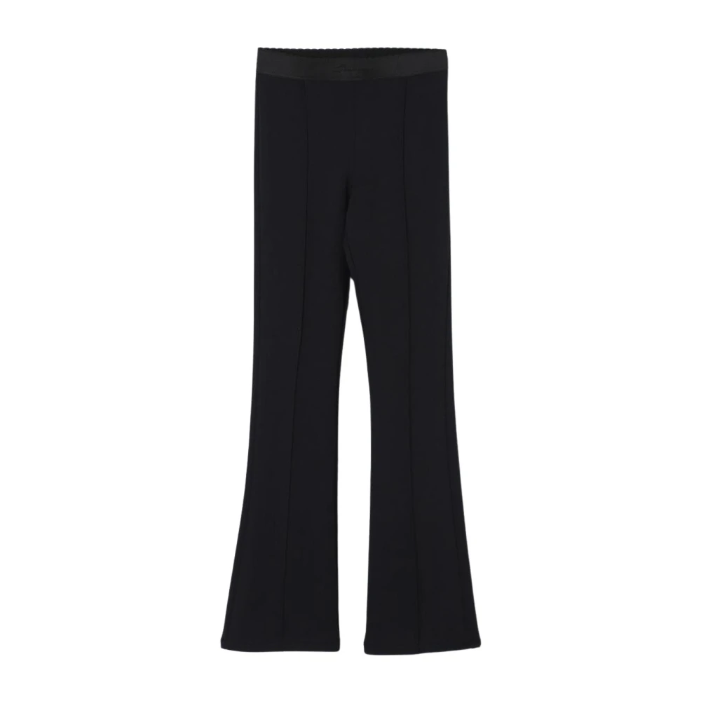 Dolce & Gabbana Girls Black Flare Trousers Size 8 Y