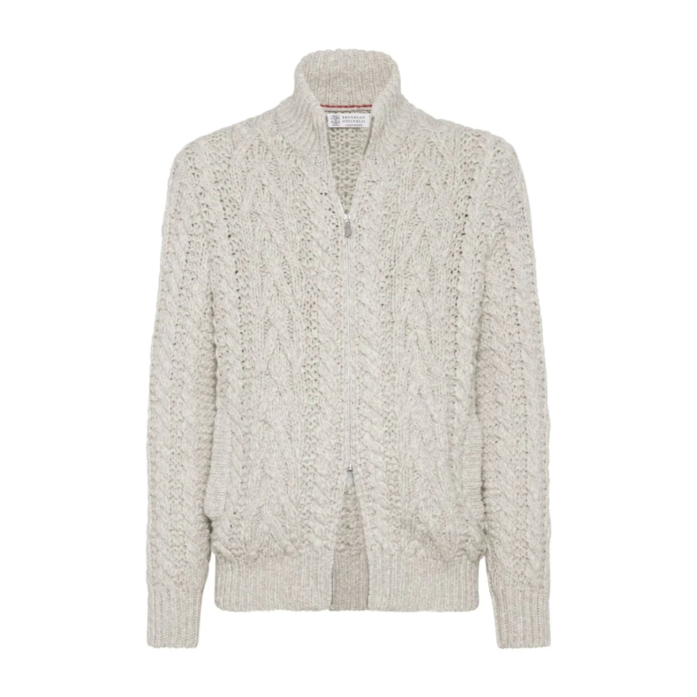 BRUNELLO CUCINELLI Luxe Sweaters voor Mannen en Vrouwen Gray Heren
