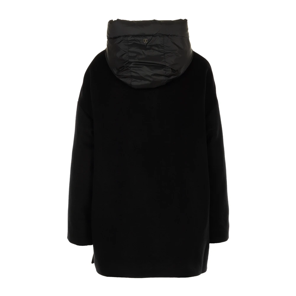 Duno Zwarte Mantel Mantella Black Dames