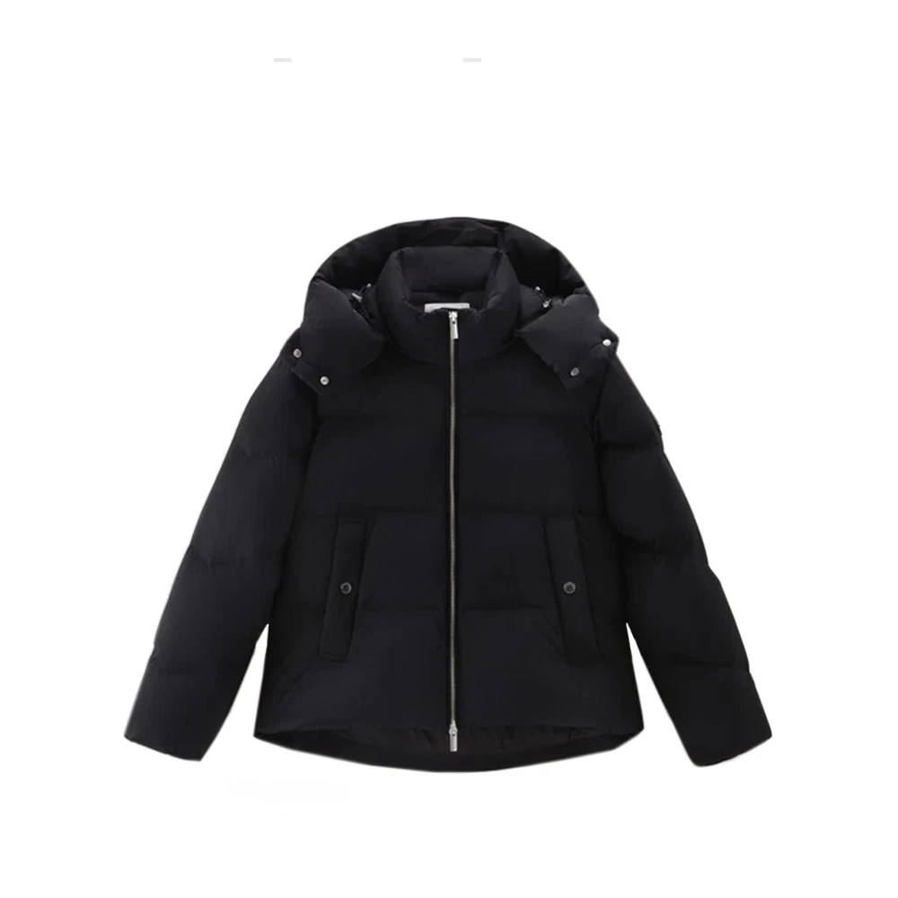 Woolrich Alsea Kort Dunjacka Black, Dam