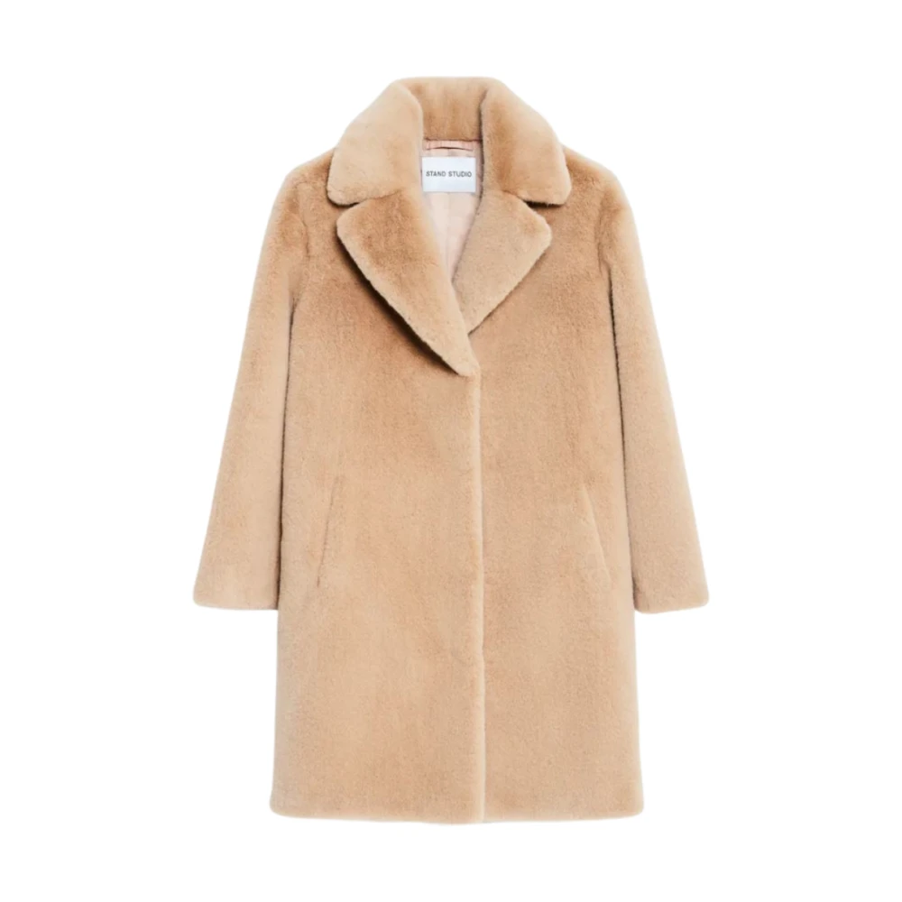 Stand Studio Stijlvolle Jassen Collectie Beige Dames