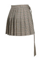 beige-pleated-miniskirt-flared-hem