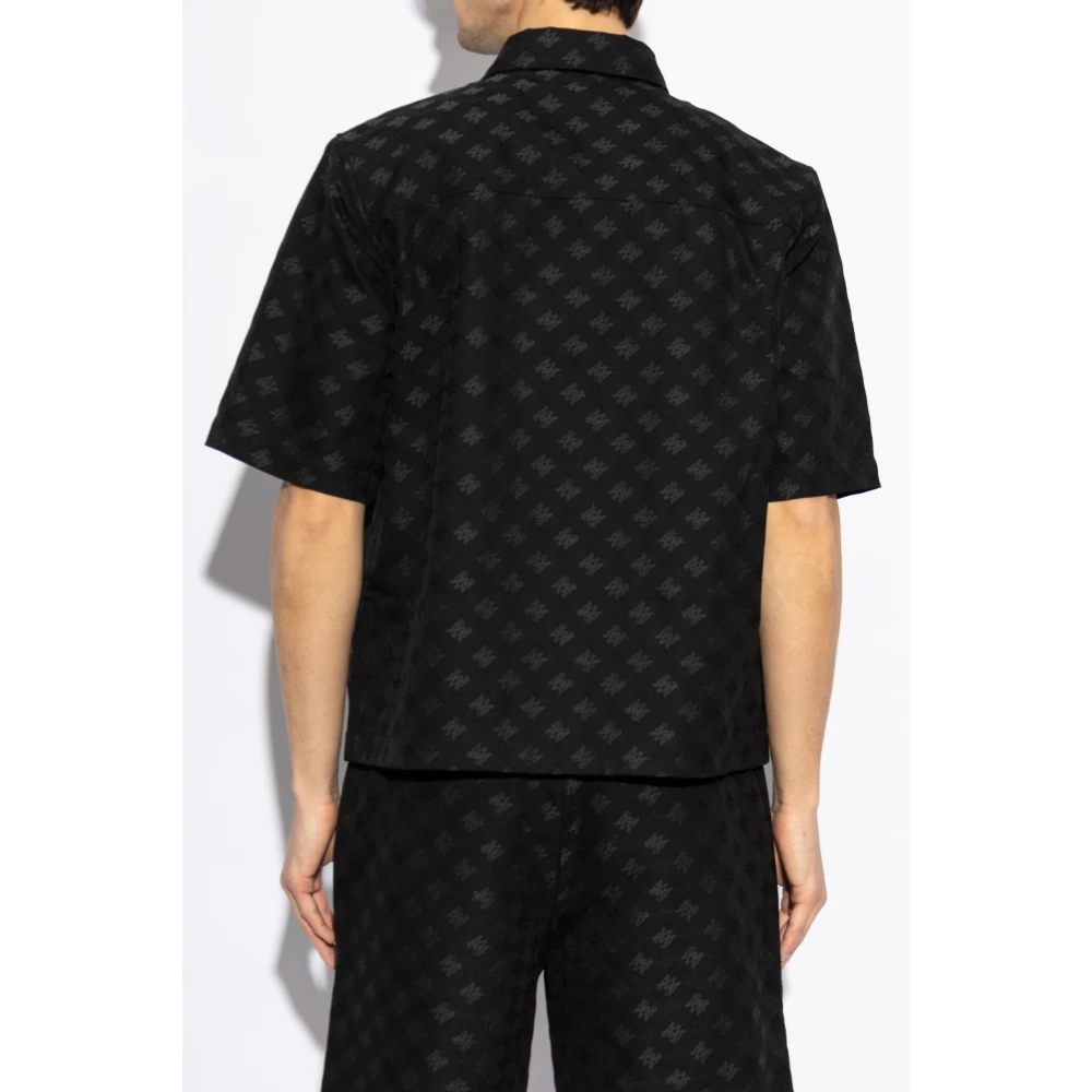 Amiri Monogram Shirt Black Heren