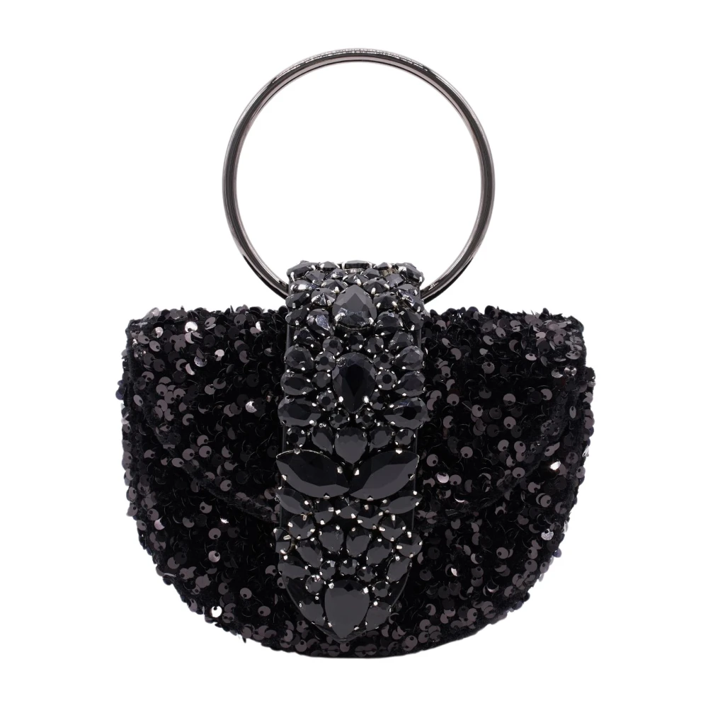 Alma en Pena Maan Clutch Bag Black Dames