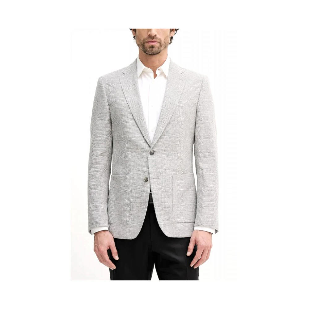 Hugo Gray Boss - Jackets > Blazers - Male - Blazers - Xl - Jackets