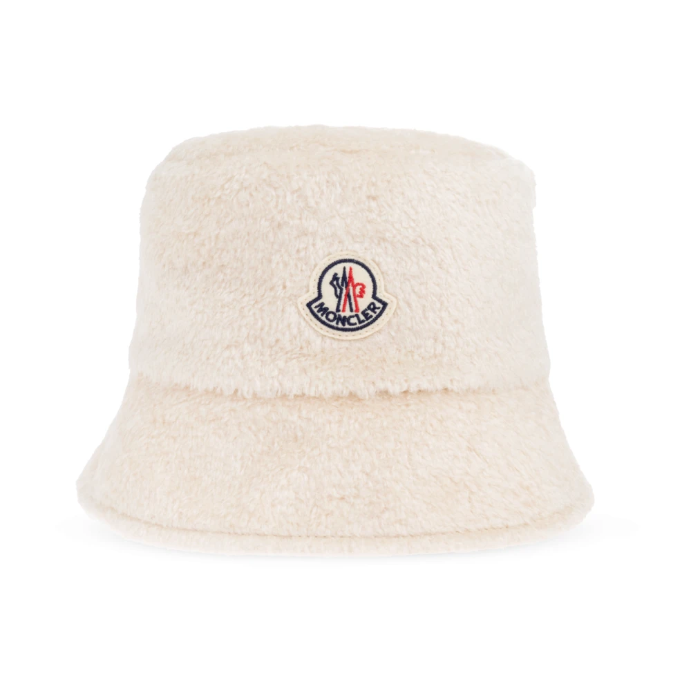 Moncler Women's Beige Logo Hat - Accessories - M - Accessories