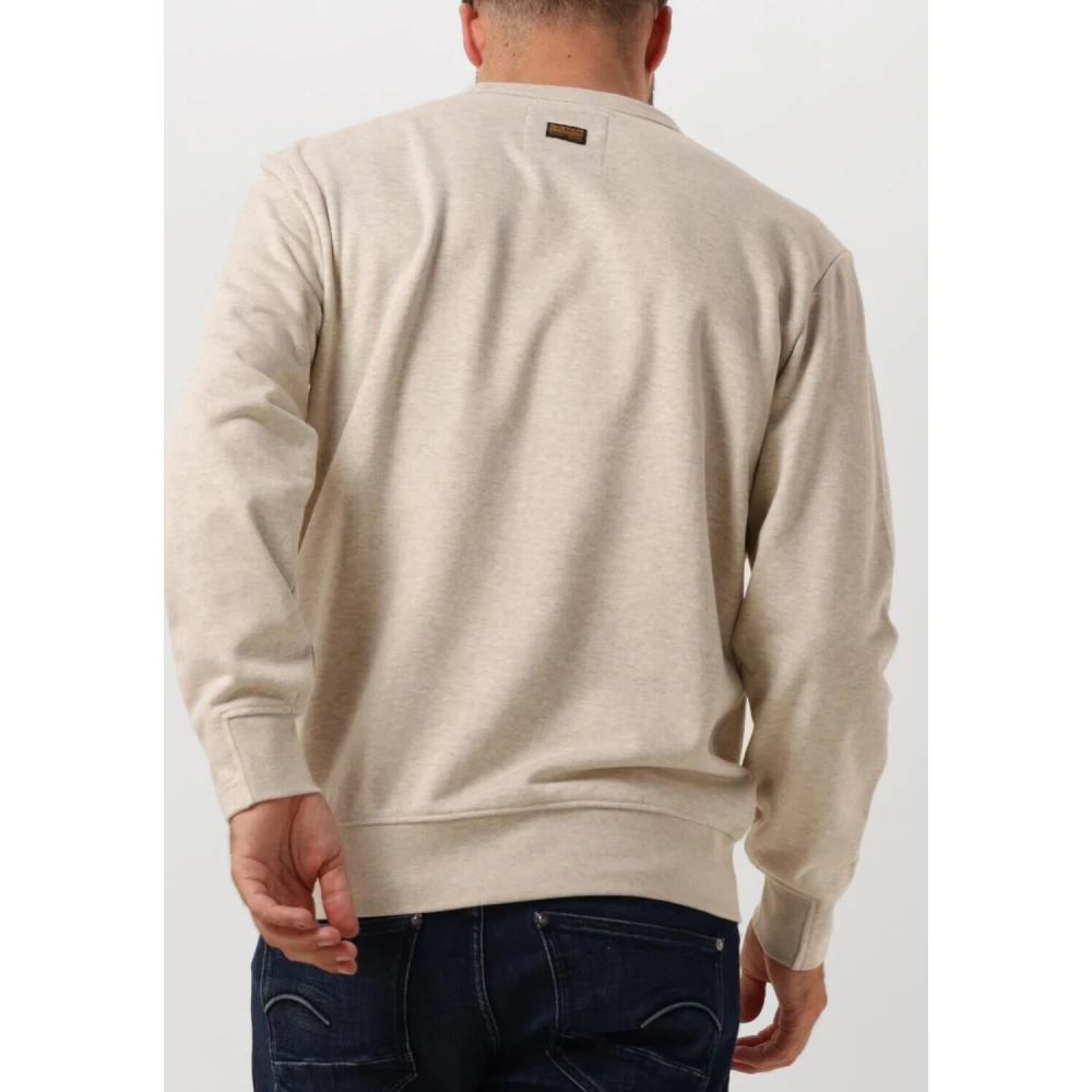 G-Star Heren Sweater Nifous R Stijl Beige Heren