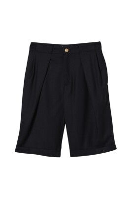 shorts-bermuda-en-laine-bleue-pour-enfants