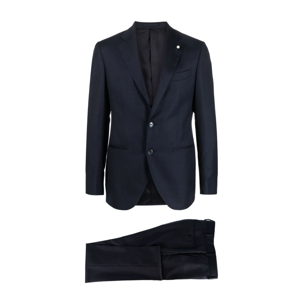 Suits > Suit Sets > Single Breasted Suits - - Luigi Bianchi Mantova - Modalova