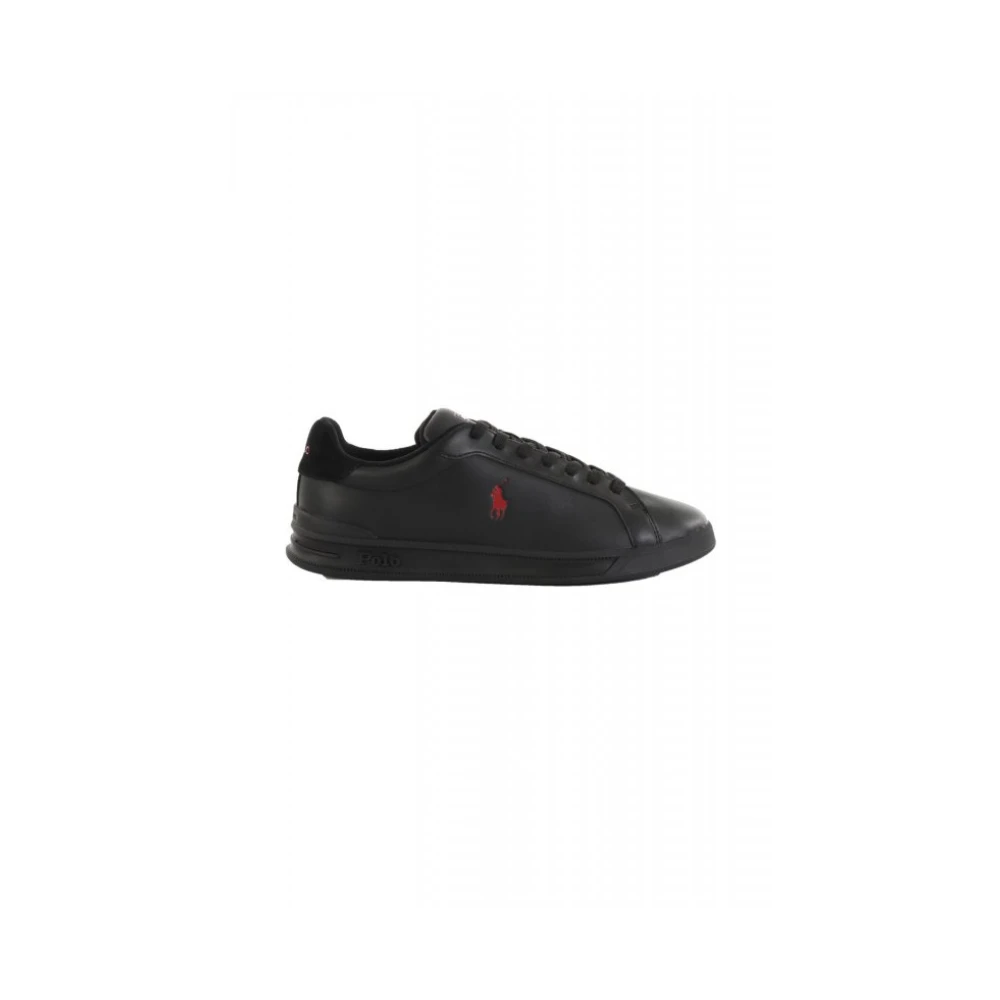 Ralph Lauren Uomo Nero - Shoes > Sneakers