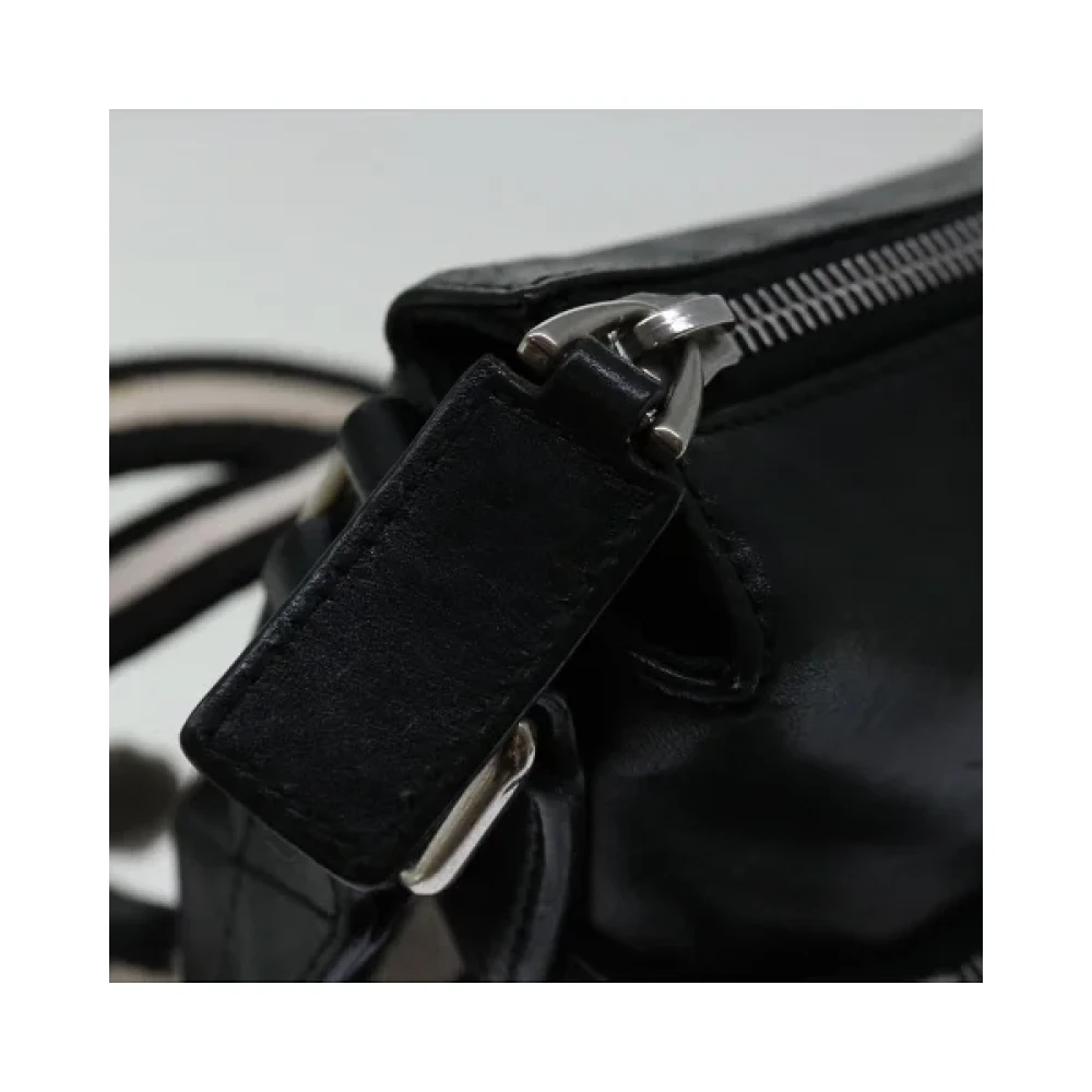 Bally Pre-owned Leather shoulder-bags Black Dames