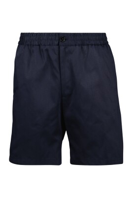 short-en-coton-bleu-marine-printemps-ete-2025