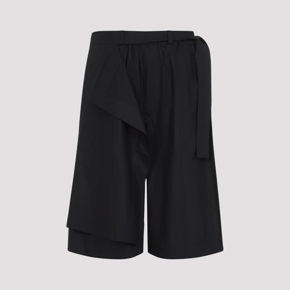 Craig Green Zwarte Handdoek Shorts voor Stijlvolle Look Black Heren