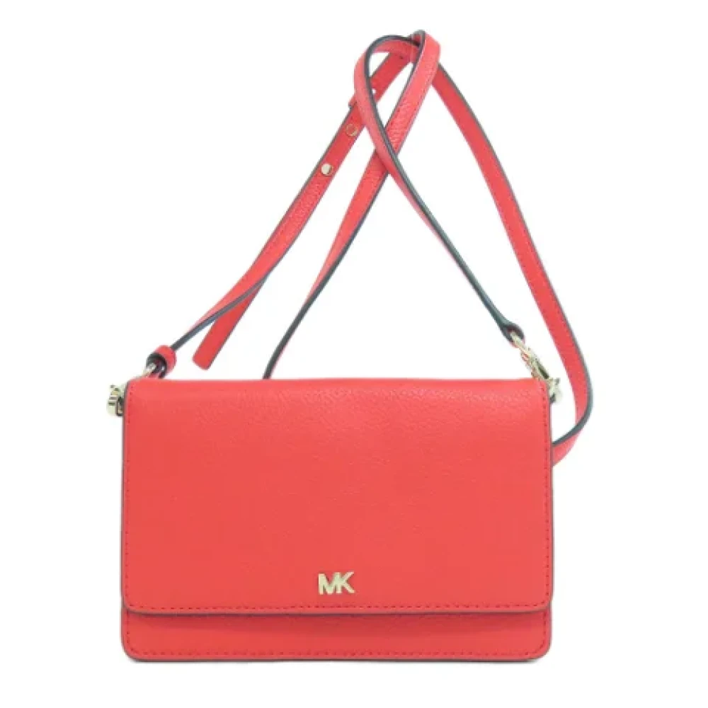 Michael Kors Pre-owned Leather wallets Red Dames