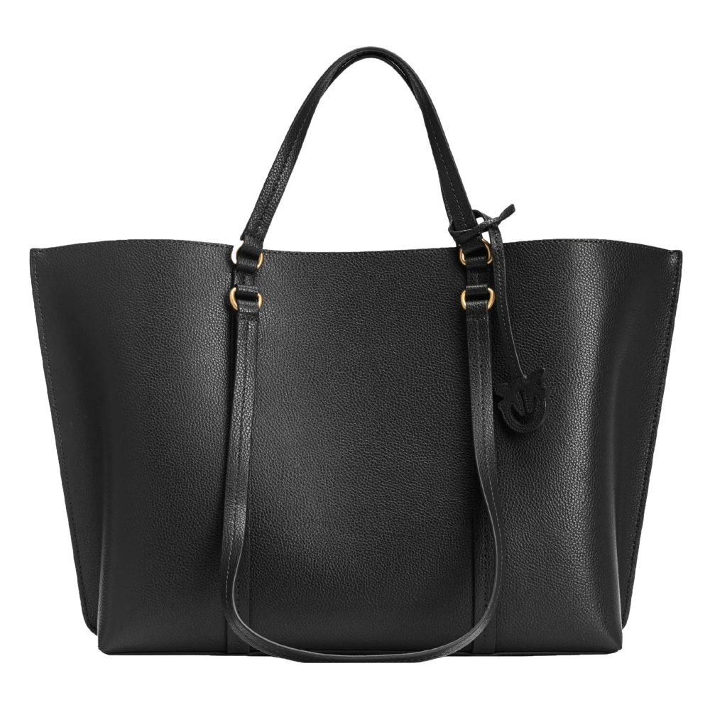 pinko Stijlvolle Zwarte Tassen Black Dames