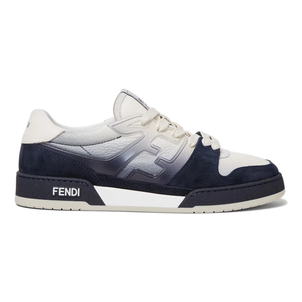 Fendi Men's Multicolor Sneakers, 9 Uk, Match Trainers