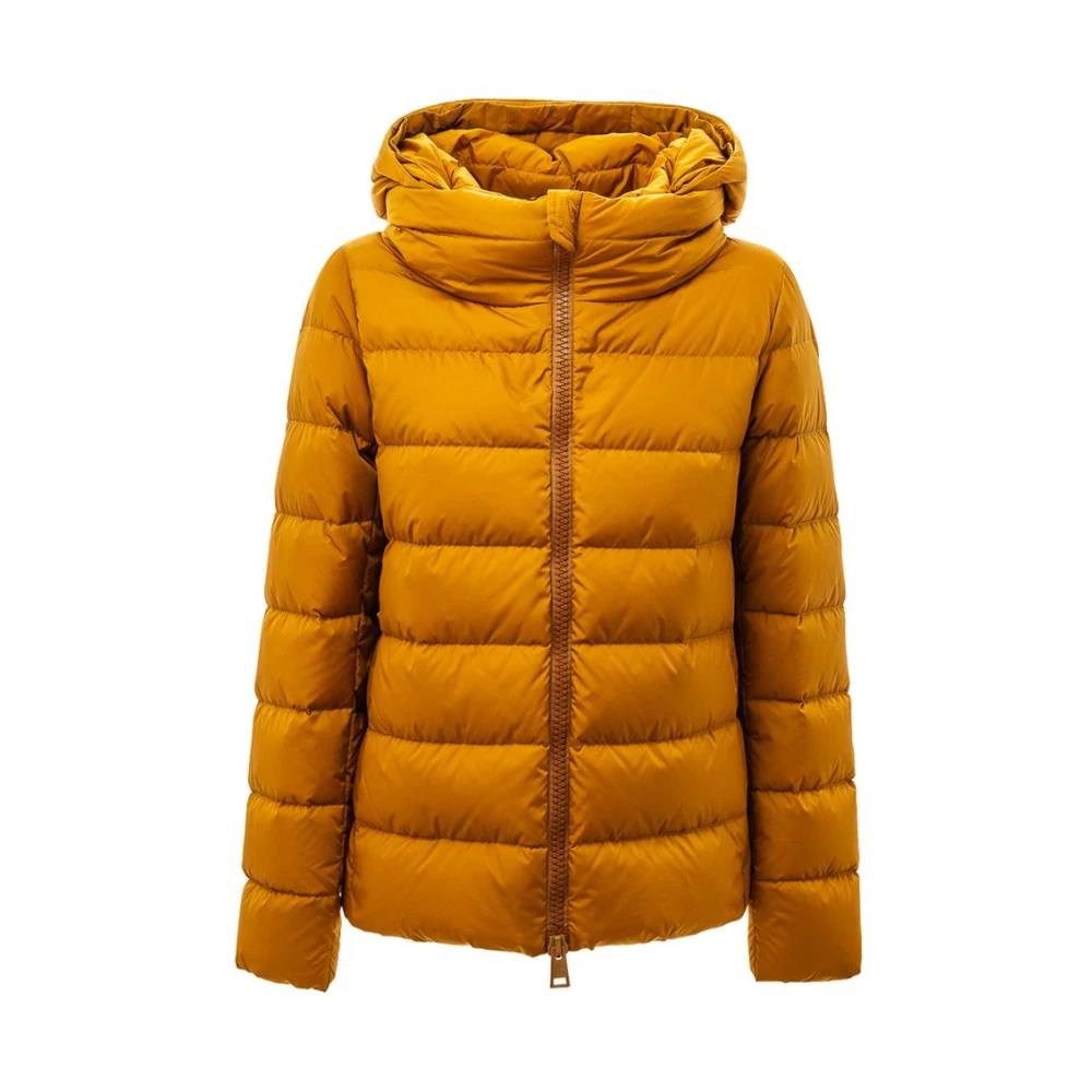 Herno Donna Giallo Piumino Imbottito