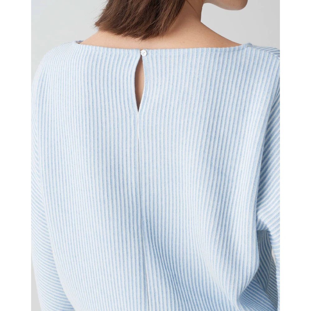 Opus Geipen Sweater Blue Dames