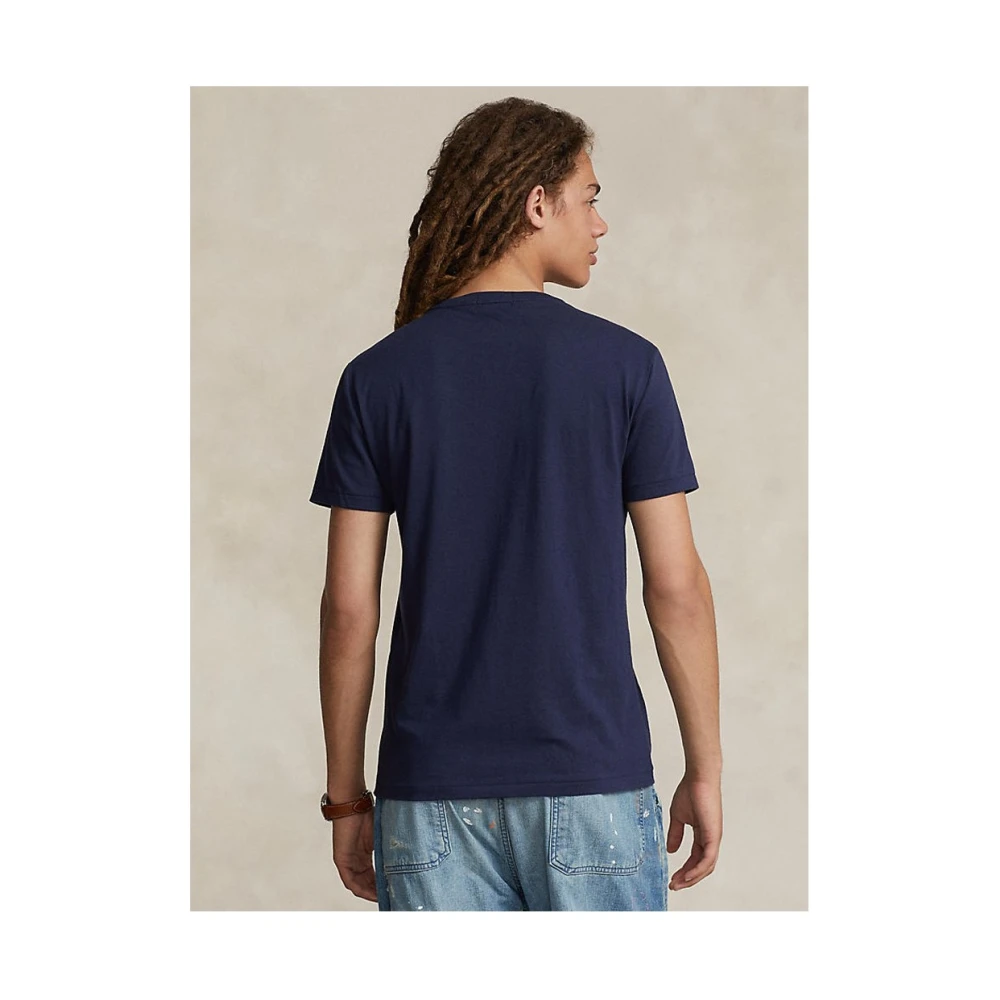 Ralph Lauren Stijlvol T-shirt voor mannen Blue Heren