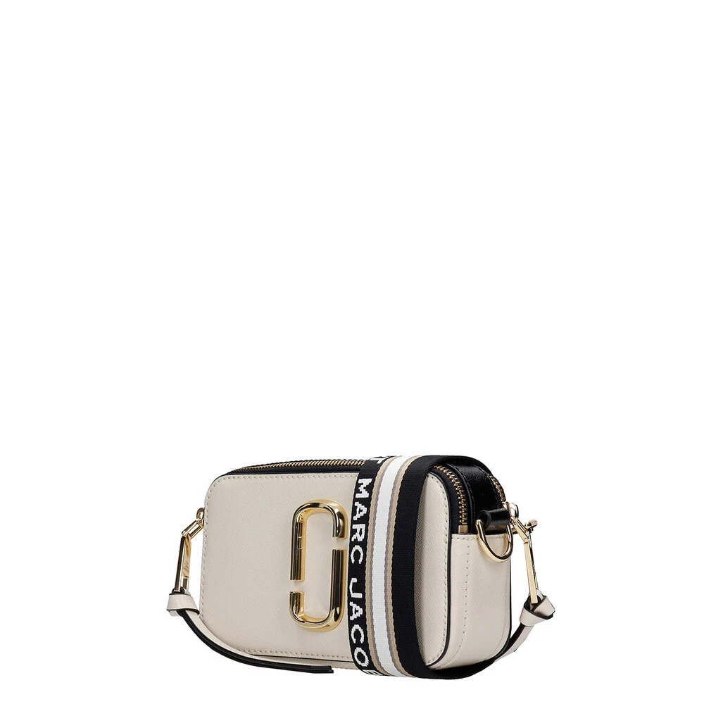 Marc Jacobs Snapshot Schoudertas White Dames