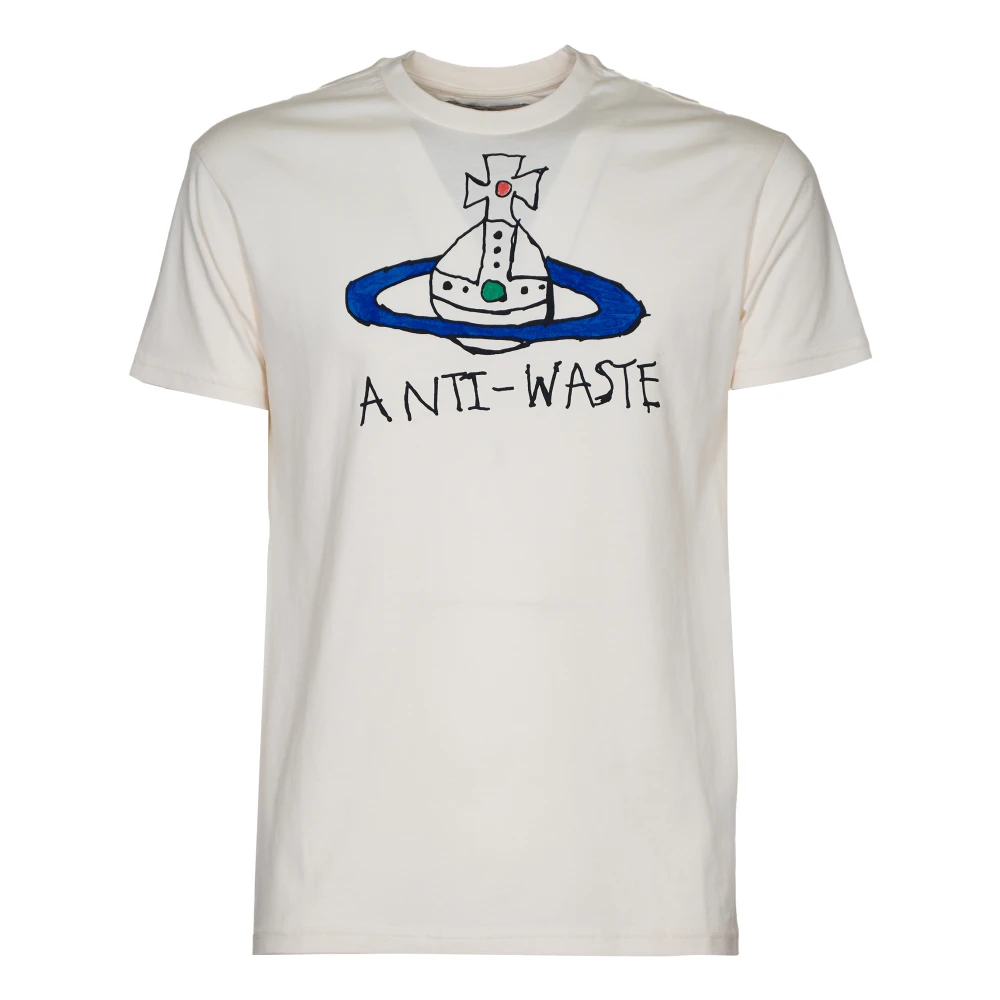 Vivienne Westwood Klassieke Witte T-shirts en Polos White Heren
