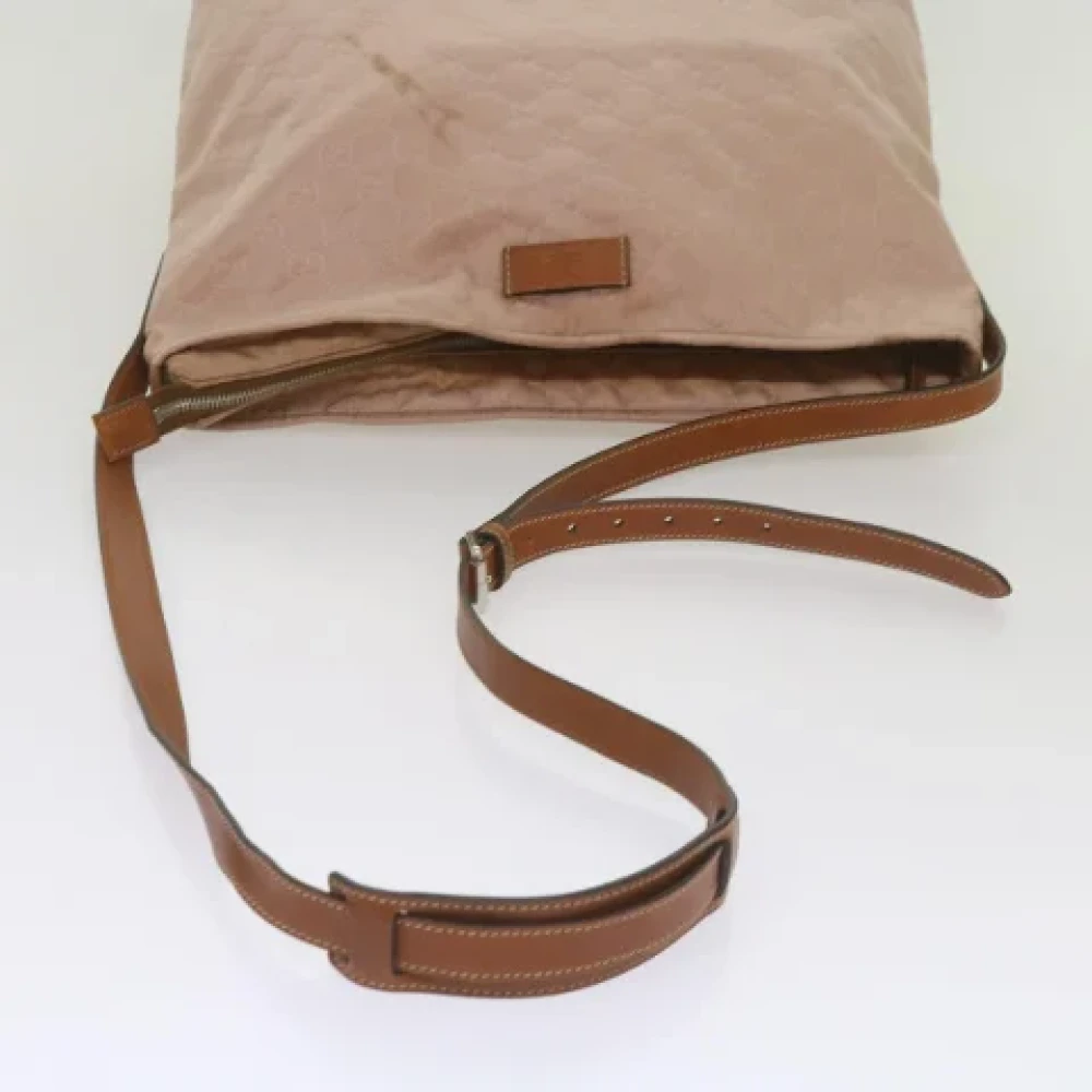 Gucci Vintage Pre-owned Canvas gucci-bags Pink Dames