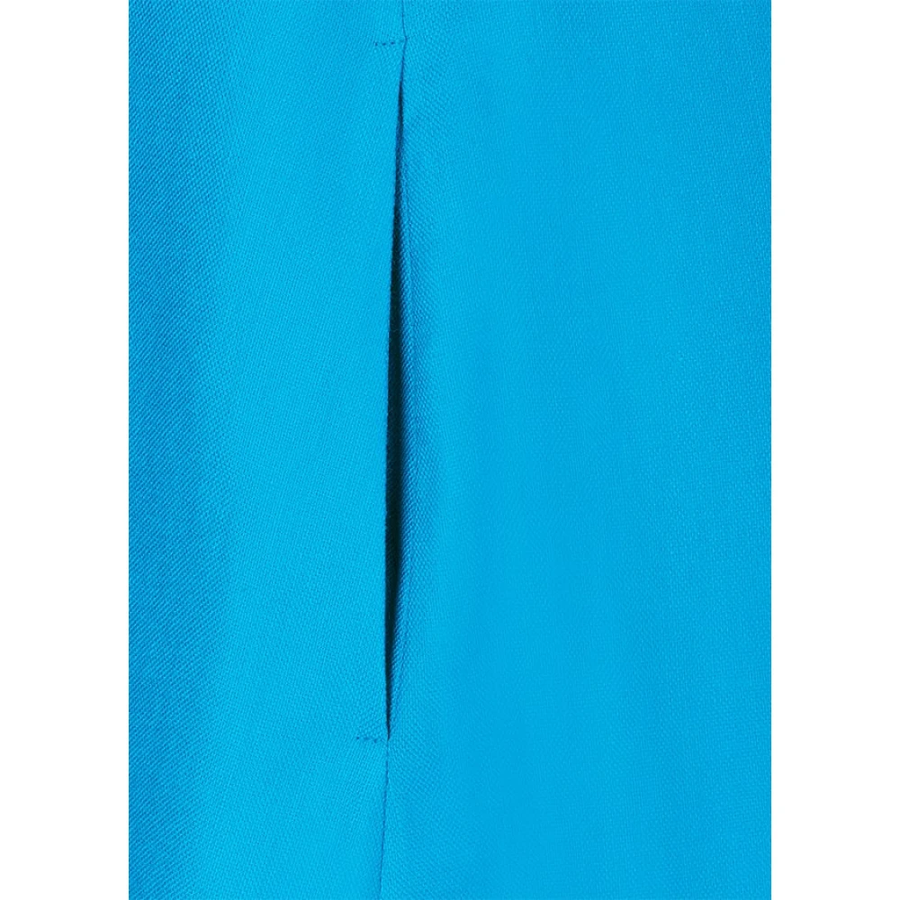 RIANI Elegante Maxi Jurk met V-Halslijn Blue Dames