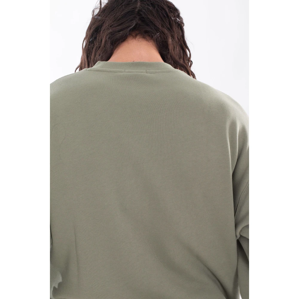 Lacoste Gezellige Croc Fleece Sweatshirt Green Heren