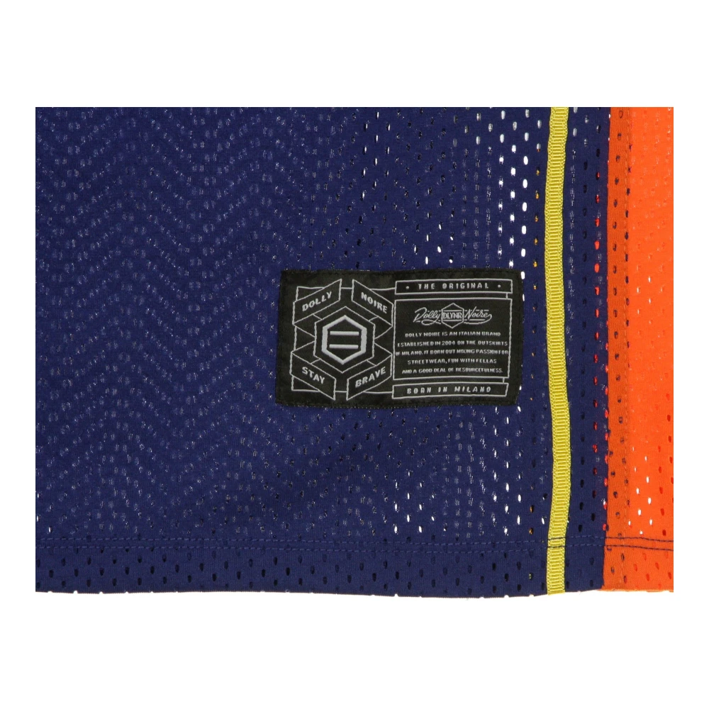 Dolly Noire Blauwe Basket Tank Top voor Mannen Blue Heren