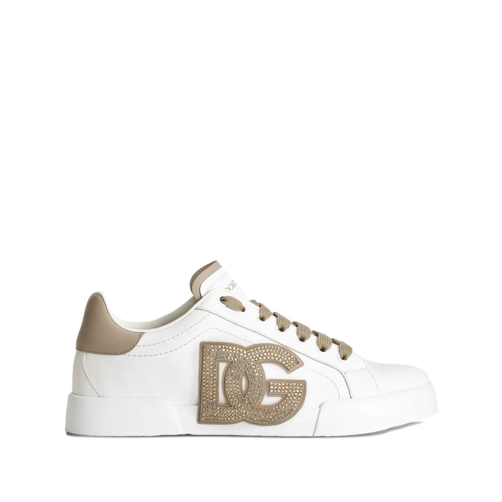 Dolce & Gabbana Mode Sneakers Ck2341Ai4118Z080 Dames Schoenen Wit