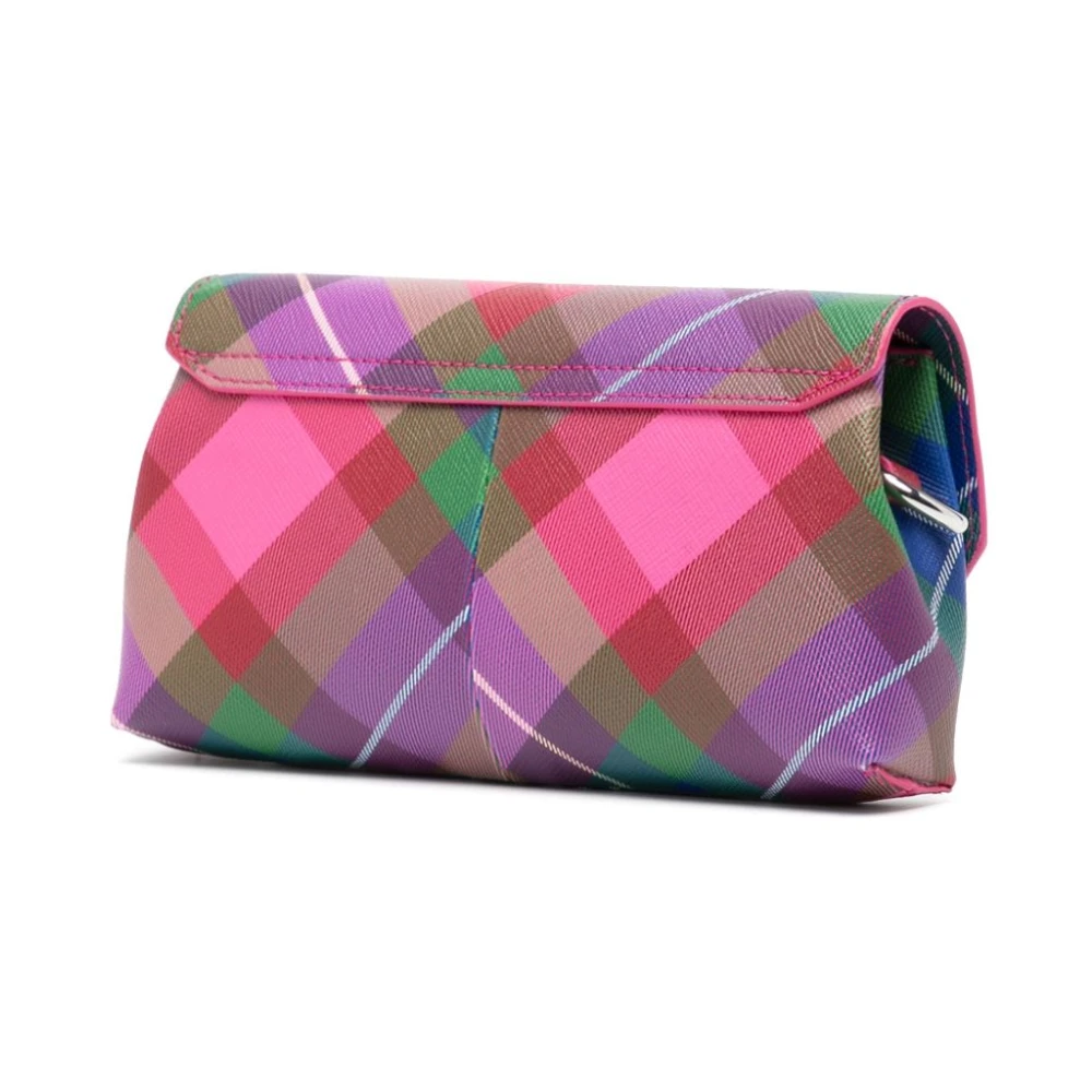 Vivienne Westwood MultiColour Candy Tartan Schoudertas Multicolor Dames