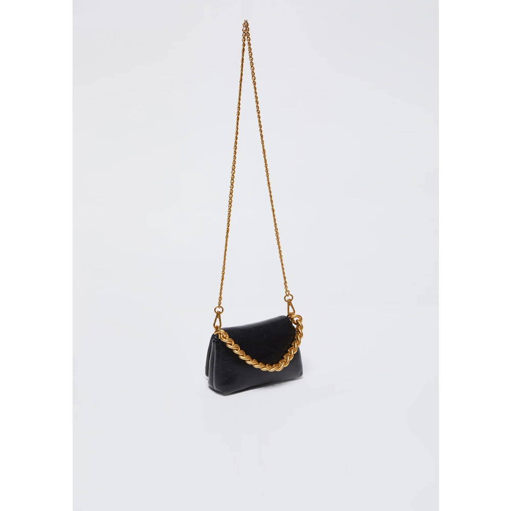 Liu Jo Stijlvolle Mini Puffy Tas Black Dames
