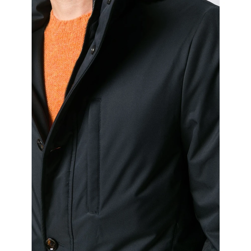 Moorer Blauwe Lange Herenjas 'Plutone' Blue Heren