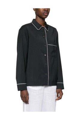 black-button-up-shirt-with-contrast-trim