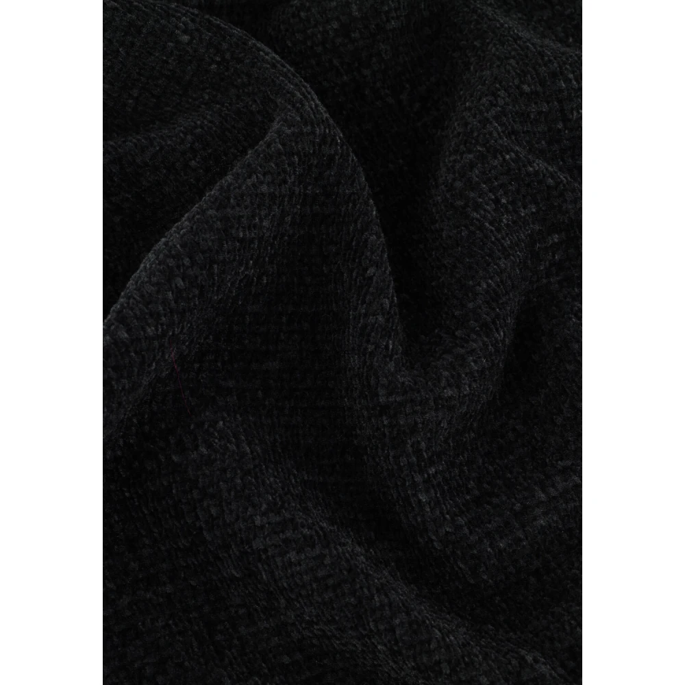 Anerkjendt Chenille Gebreide Trui Vest Black Heren