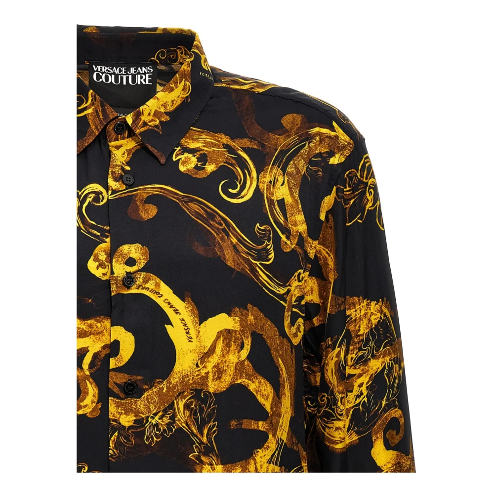 Versace Jeans Couture Stijlvolle Overhemden Collectie Multicolor Heren